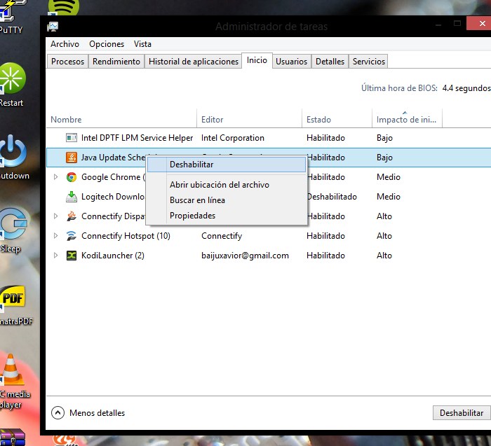 Cómo acelerar el arranque de Windows 7 o Windows 8, 8.1